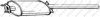FORD 1386033 Middle Silencer